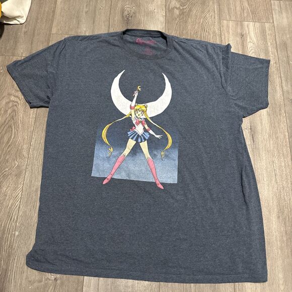 Unbranded Other - Salor Moon T Shirt 2XL Men Anime Cartoon